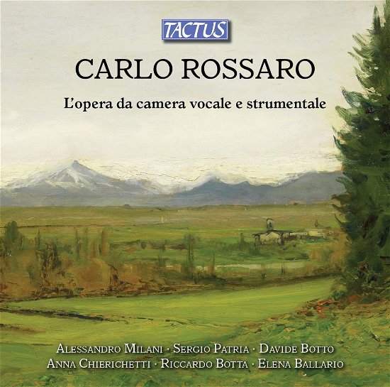 Cover for C. Rossaro · Carlo Rossaro: The Vocal And Instrumental Chamber Music (CD) (2019)