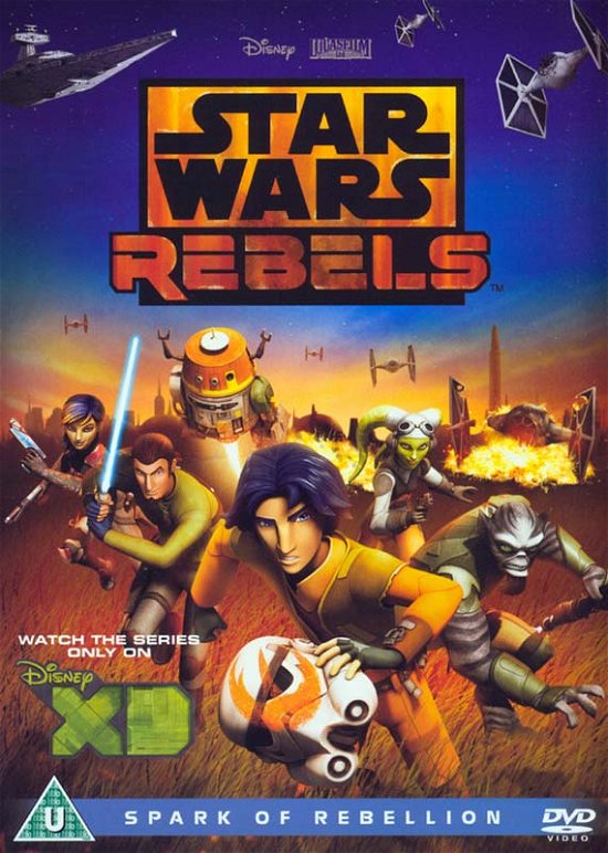 Cover for Star Wars Rebels - Spark of Rebellion · Star Wars Rebels - Spark Of Rebellion (DVD) (2014)