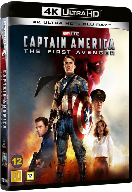 Cover for Captain America · Captain America: The First Avenger (4K UHD + Blu-ray) [4K edition] (2019)