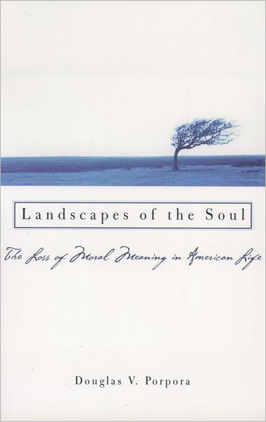 Cover for Porpora, Douglas V. (Chair in the Department of Psychology, Sociology, and Anthropolgy, Chair in the Department of Psychology, Sociology, and Anthropolgy, Drexel University) · Landscapes of the Soul: The Loss of Moral Meaning in American Life (Paperback Book) (2003)