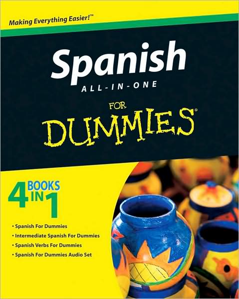 Spanish All-in-One For Dummies - The Experts at Dummies - Books - John Wiley & Sons Inc - 9780470462447 - August 7, 2009