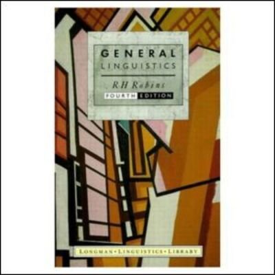 Cover for R.H. Robins · General Linguistics - Longman Linguistics Library (Pocketbok) (1989)