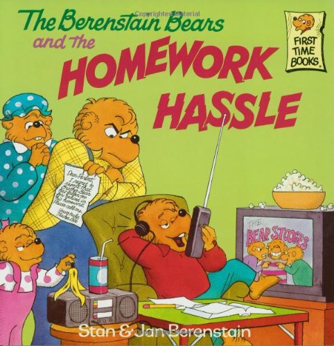 Cover for Stan Berenstain · The Berenstain Bears and the Homework Hassle - First Time Books (R) (Paperback Book) (1997)