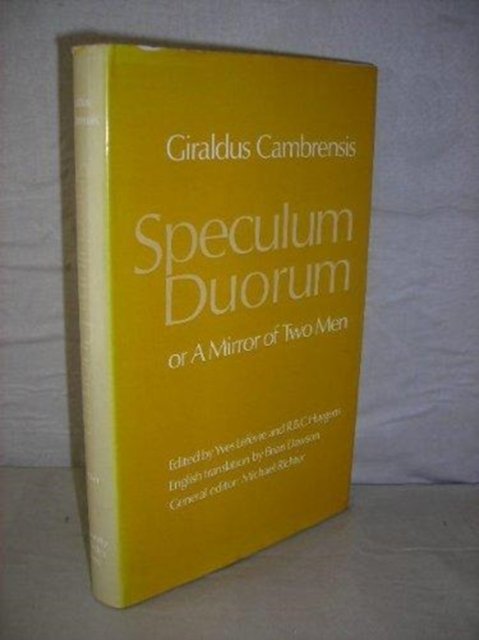Cover for Giraldus Cambrensis · Speculum Duorum: A Mirror of Two Men (Innbunden bok) (1974)