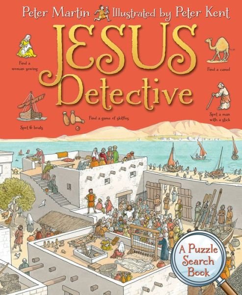 Cover for Peter Martin · Jesus Detective: A Puzzle Search Book (Hardcover bog) [New edition] (2014)