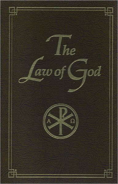 Cover for Seraphim Slobodskoy · The Law of God: For Study at Home and School (Hardcover Book) [1st English Ed edition] (1993)