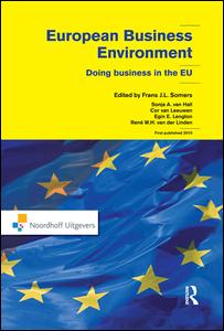 Cover for Frans Somers · European Business Environment (Hardcover Book) (2015)