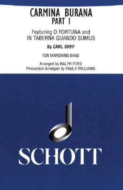 Cover for Carl Orff · Carmina Burana (Paperback Book) (2005)