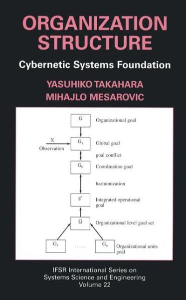 Cover for Yasuhiko Takahara · Organization Structure: Cybernetic Systems Foundation - IFSR International Series in Systems Science and Systems Engineering (Paperback Book) [Softcover reprint of the original 1st ed. 2003 edition] (2012)