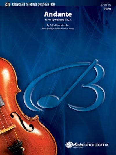 Cover for Felix Mendelssohn · Andante (Bog) (2024)
