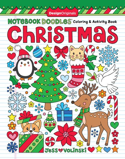 Cover for Jess Volinksi · Notebook Doodles Christmas: Coloring &amp; Activity Book - Notebook Doodles (Paperback Book) (2020)