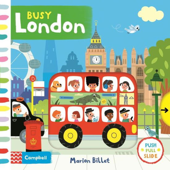 Cover for Marion Billet · Busy London - Campbell London (Board book) (2018)