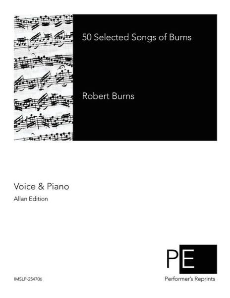 Cover for Robert Burns · 50 Selected Songs of Burns (Paperback Bog) (2015)