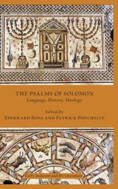 Cover for Eberhard Bons · The Psalms of Solomon: Language, History, Theology (Hardcover Book) (2015)