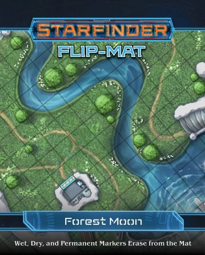 Cover for Damien Mammoliti · Starfinder Flip-Mat: Forest Moon (GAME) (2021)