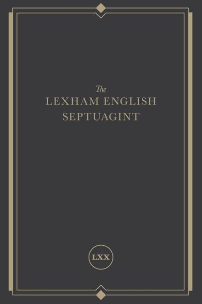 Cover for . Lexham · Lexham English Septuagint (Gebundenes Buch) (2020)