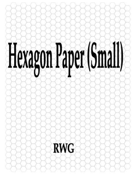 Cover for Rwg · Hexagon Paper (Pocketbok) [size S] (2019)