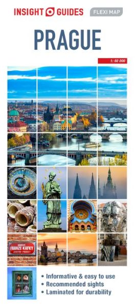 Cover for Insight Guides Flexi Map Prague - Insight Guides Flexi Maps (Map) [4 Revised edition] (2018)