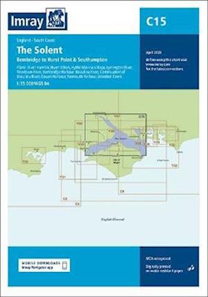 Cover for Imray · Imray Chart C15: Bembridge to Hurst Point and Southampton - C Charts (Map) [New edition] (2022)