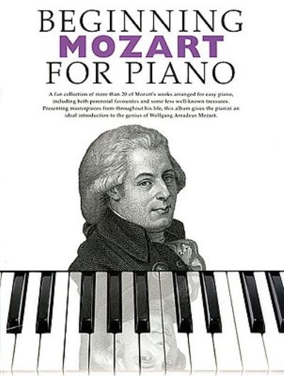 Cover for Music Sales · Beginning Mozart for Piano (Paperback Book) (2007)