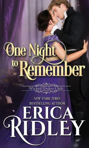 Cover for Erica Ridley · One Night to Remember (Taschenbuch) (2019)