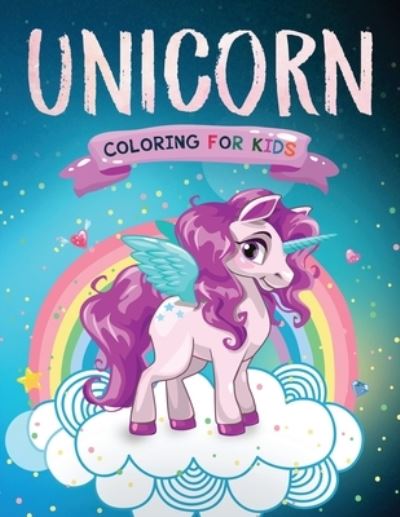 Harper Hall · Unicorn Coloring Book (Paperback Book) (2019)