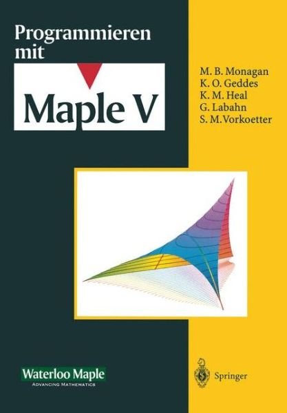 Cover for Waterloo Maple Incorporated · Programmieren Mit Maple V (Paperback Bog) [German edition] (1996)