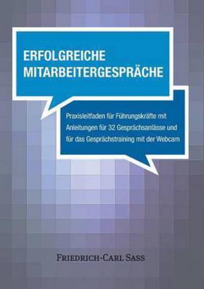Cover for Friedrich-carl Sass · Erfolgreiche Mitarbeitergesprache (Paperback Book) (2016)