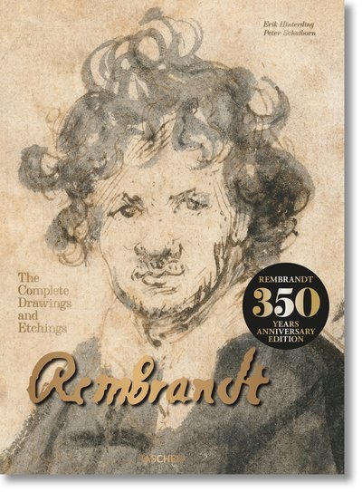Cover for Erik Hinterding · Rembrandt. The Complete Drawings and Etchings (Hardcover Book) (2019)
