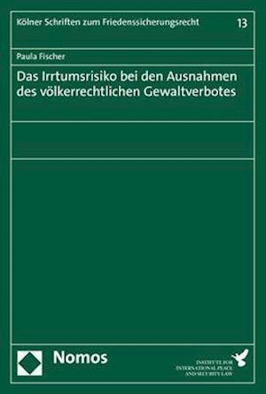 Cover for Fischer · Das Irrtumsrisiko bei den Ausna (Buch) (2020)