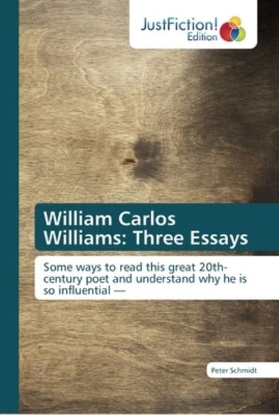Cover for Schmidt · William Carlos Williams: Three (Buch) (2018)