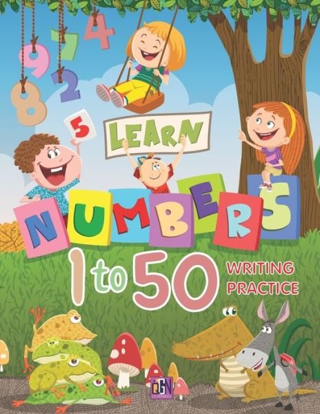 Cover for Qgn Learning Private Limited · Learn Numbers 1 to 50 Writing Practice (Taschenbuch) (2020)