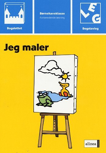Cover for Peggy Andersson · Bogslottet. Børnehaveklasse, forberedende læsning: Bogslottet 1, Jeg maler (Sewn Spine Book) [1st edition] (2004)