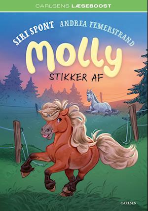 Cover for Siri Spont · Carlsens Læseboost: Molly: Carlsens Læseboost - Molly stikker af (Indbundet Bog) [1. udgave] (2023)