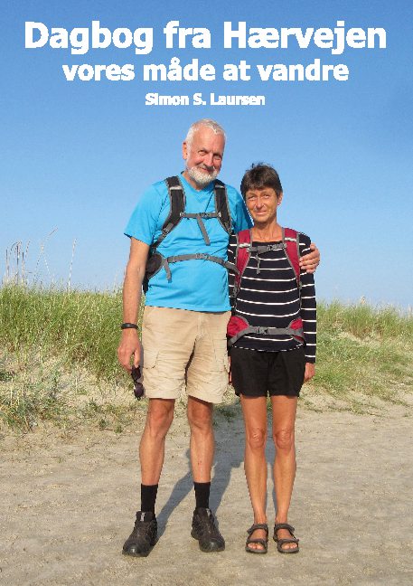 Cover for Simon S. Laursen · Dagbog fra Hærvejen (Pocketbok) [1:a utgåva] (2021)