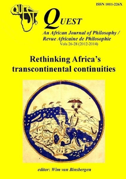 Cover for Wim Van Binsbergen · Rethinking Africa's transcontinental continuities (Pocketbok) (2019)