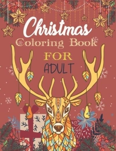 Cover for Giftie Bee Prints · Christmas Coloring Book For Adult (Paperback Bog) (2020)