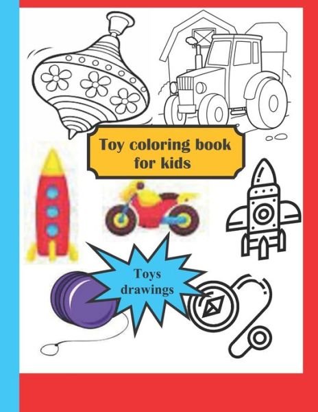 Cover for Teacher Edition · Toy coloring book for kids toys drawings (Taschenbuch) (2021)