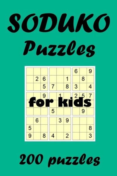 Cover for Oulba · SODUKO puzzles for kids (Pocketbok) (2020)