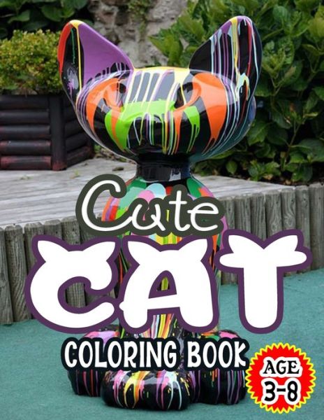 Cover for Mosaruf Reza · Cute Cat Coloring Book (Paperback Book) (2020)