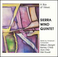 Cover for Sierra Wind Quintet · Box of Views (Chamber Music) (CD) (1993)
