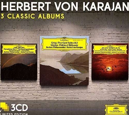 Three Classic Albums (Sibelius / Grieg / Neilsen) - Herbert Von Karajan - Musikk - DEUTSCHE GRAMMOPHON - 0028947934448 - 9. september 2014