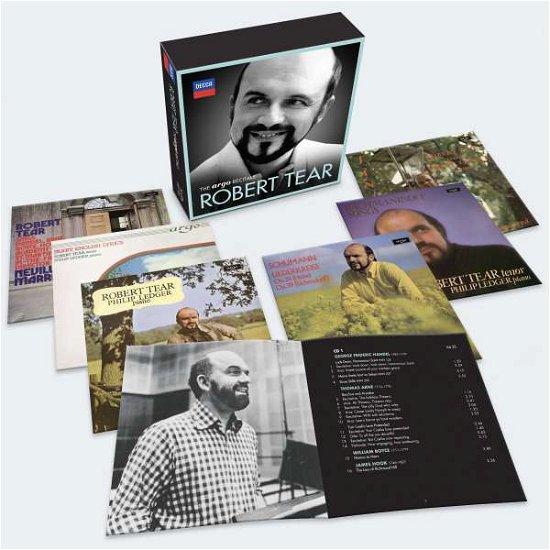 Cover for Robert Tear · The Argo Recitals (CD) (2021)