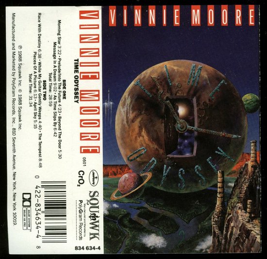 Cover for Vinnie Moore · Vinnie Moore-time Odyssey-k7 (MISC)