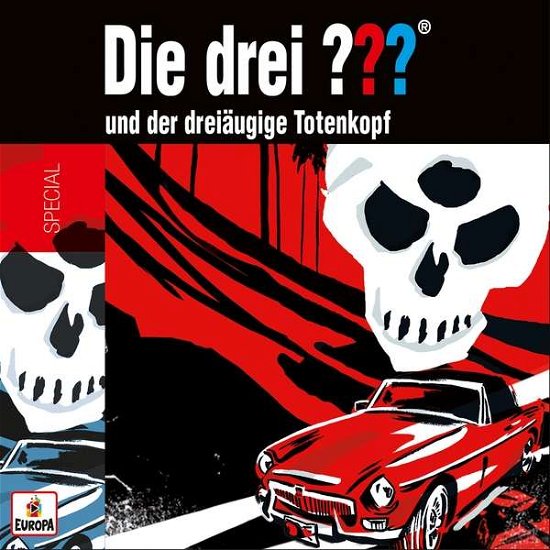 Cover for Die Drei ??? · Die der ??? und der dreiäugige Totenkop (Book) (2020)