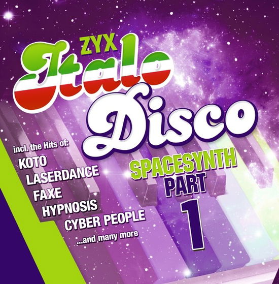 ZYX Italo Disco Spacesynth Part 1 - Various Artists - Música - ZYX - 0194111012448 - 10 de junho de 2022