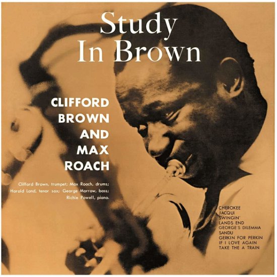 Cover for Max Roach Clifford Brown · Study in Brown (LP) [Acoustic Sounds Series edition] (2021)