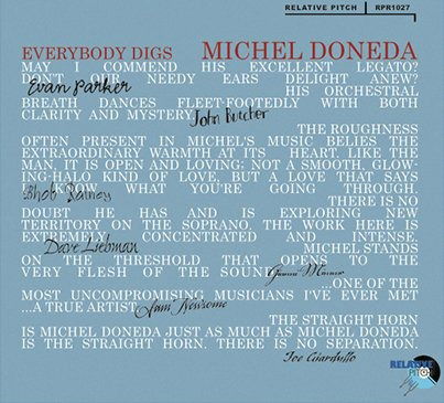 Everybody Digs... - Michel Doneda  - Music - RELATIVE PITCH - 0616892244448 - January 14, 2019