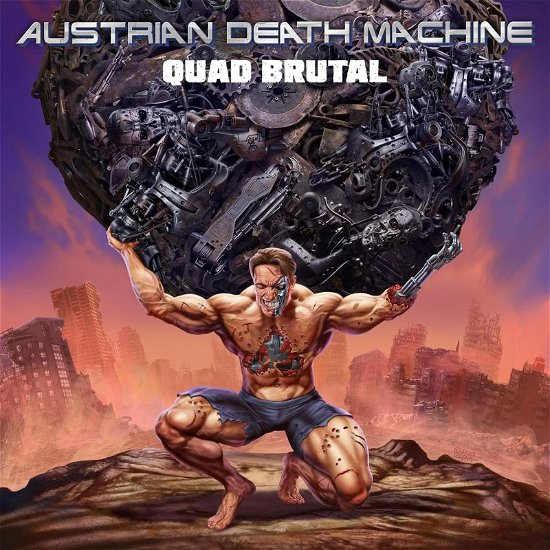 Quad Brutal (Blue Vinyl) - Austrian Death Machine - Música - POP - 0810135718448 - 23 de fevereiro de 2024