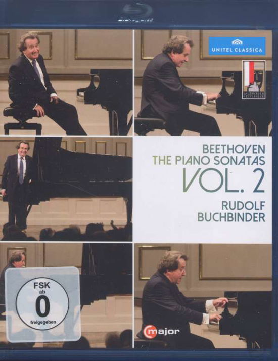 Cover for Beethoven,l. / Buchbinder,rudolf · Beethoven: the Piano Sonatas 2 (Blu-Ray) (2016)